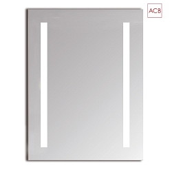 Specchio illuminato JOUR 16/429-52 IP44, Opale, Bianco 