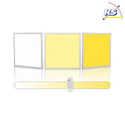 Blulaxa LED Panel CCT 36W for Workstations, UGR<19, 62 x 62cm, 3000-6000K, without driver / remote