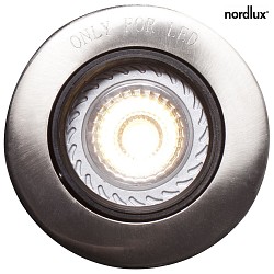 Luce da incasso MIXIT PRO GU10 IP23 Alluminio spazzolato max. 8W