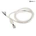 feed-in cable 24V COB RGB SAUNA 4-pole, 3 channel, white