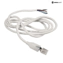 feed-in cable 24V COB RGBW SAUNA 5-pole, 4 channel, white